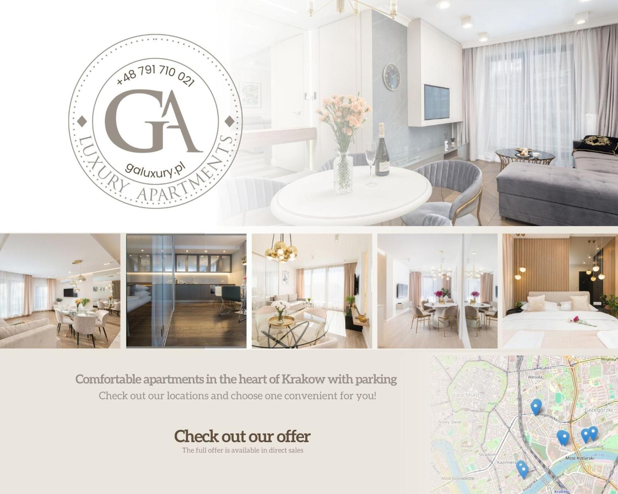 Ga Luxury Apartments W19 Cracovia Esterno foto